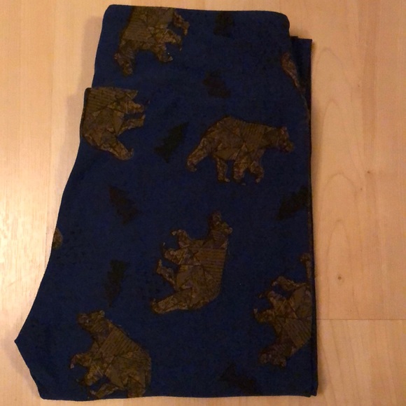 LuLaRoe Pants - Lularoe OS bear leggings